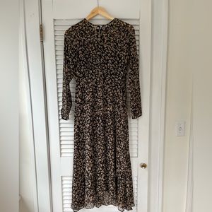 Tommy Hilfiger Patterned Midi Dress